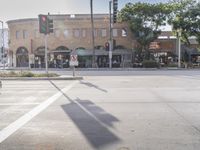 Classic Architecture on Concrete Street in Los Angeles, California, USA