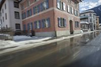 Classic Architecture in a German Winter Town