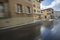 Classic Architecture in a German Winter Town