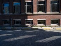 Classic Architecture in Holland: Residential Area with Wood and Brick Buildings