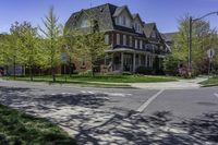 Classic Architecture in Ontario Residential Area