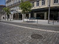 Classic Architecture in Porto: Cobblestone Streets