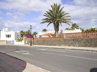 Classic Architecture Residential Area in Fuerteventura