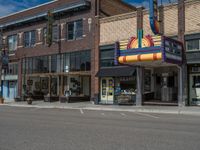 Classic Architecture Storefront in a Rural Town in Utah