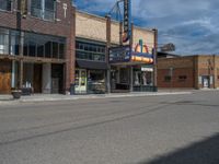 Classic Architecture Storefront in a Utah Town