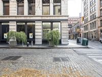 Classic Architecture of Storefronts in Manhattan