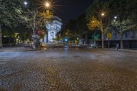 Classic Architecture and Street Lights in Paris