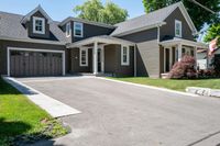 Classic Architecture of a Suburban Home in Canada