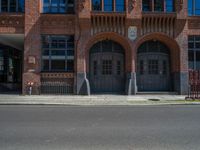 Classic Brick Wall in Berlin: A Blend of Urban Architecture