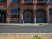 Classic Brick Wall in Berlin: A Blend of Urban Architecture