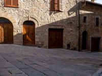 Classic Italian Village in Tuscany Valley 002