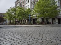 Classic Residential Area in Berlin, Germany