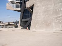 Clear Blue Sky Above Los Angeles Office