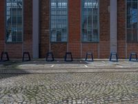 Clear Skies Over Berlin's Cobblestone Roads