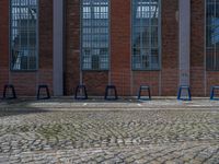 Clear Skies Over Berlin's Cobblestone Roads