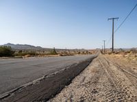 Clear Skies Over California's Desert Roads