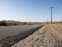 Clear Skies Over California's Desert Roads