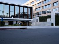 Clear Skies Over Los Angeles Office Buildings