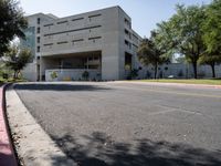 Clear Skies Over Los Angeles Suburban Roads