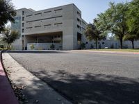 Clear Skies Over Los Angeles Suburban Roads