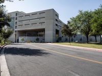 Clear Skies Over Los Angeles Suburban Roads