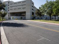Clear Skies Over Los Angeles Suburban Roads