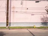 Clear Skies Over Los Angeles Urban Road