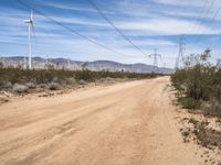 Clear Skies Over Mojave Desert, California