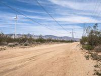 Clear Skies Over Mojave Desert, California
