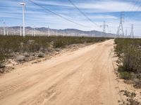 Clear Skies Over Mojave Desert, California