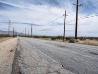 Clear Skies Over Mojave Desert Landscape
