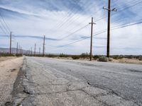Clear Skies Over Mojave Desert Landscape