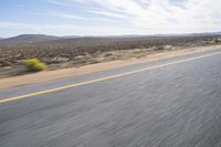 Clear Sky in South Africa: Endless Road Through African Landscape