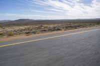 Clear Sky in South Africa: Endless Road Through African Landscape