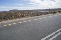 Clear Sky in South Africa: Endless Road Through African Landscape