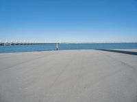 Clear Sky and Beach in Holland