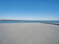 Clear Sky and Beach in Holland