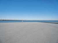 Clear Sky and Beach in Holland