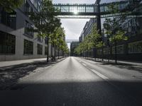 Berlin Cityscape with Modern Architecture and Clear Sky