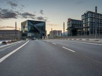 Cityscape of Berlin with Modern Architecture against Clear Sky