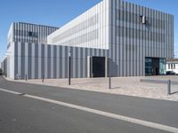 Clear Sky in Bremen: Facades of Warehouse Buildings