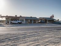 Clear Sky in California: Asphalt Roads and Landscapes