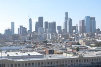 Clear Sky Cityscape: Exploring the Metropolis