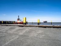 Clear Sky and Coast of Bremen, Germany