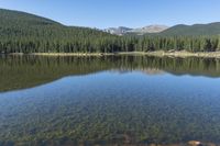 Clear Sky Over Colorado Mountain Road