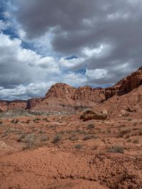 Clear Sky Day in Capitol Reef, Utah