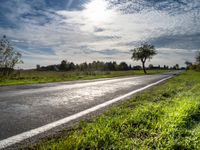 Clear Sky Day Landscape in Germany