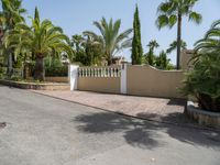 Clear Sky Day in Mallorca: Asphalt Road