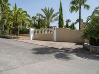 Clear Sky Day in Mallorca: Asphalt Road