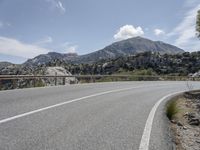 Clear Sky Day: Mountain Landscape in Spain